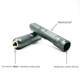 Medical Mini Portable Handheld LED 10W High Brightness fits Storz Interface ENT Endoscope Cold Light Source Water-proof Adjustable