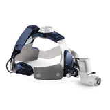 High Brightness Medical LED Wireless Surgery Headlamp Adjustable Rechargeable Two Battery