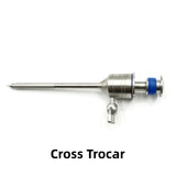 Medical Surgical 5mm 10mm Laparoscope Laparoscopy Laparoscopic Reusable Trocar Magnetic Spring Press Type Safety Screw