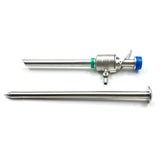 Medical Surgical 5mm 10mm Laparoscope Laparoscopy Laparoscopic Reusable Trocar Magnetic Spring Press Type Safety Screw