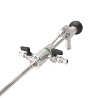 Medical Surgical Integrated Hysteroscope Hysteroscopy Rigid Endoscope Φ2.9mm 302mm 30° With Sheath Working Element Forceps Gynecology