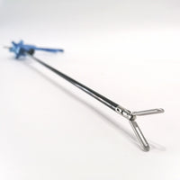 Medical Φ5mmX330mm Blue Endoscopes Laparoscope Laparoscopic Forceps