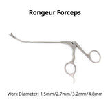 Medical Rigid Arthroscope Arthroscopy Rongeur Punch Biopsy Forceps Scissors with Suction 1.5mm 2.7mm 3.2mm 3.8mm 4.8mm