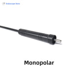 Medical Φ5mmX330mm  Endoscopes Laparoscope Laparoscopic Monopolar Electrode Hook Button