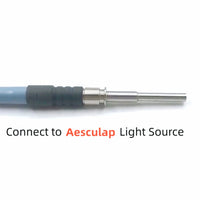 Medical  Endoscope Light Source Optical Fibers Cables Fits Aesculap Storz Interface Diameter Φ4mm Length 2.5m 3m Autoclave Customizable