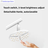 High Brightness Medical Surgical Veterinary Examination Shadowless LED Wall Install Lamp Light 36W 60W Touch Switch