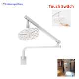 High Brightness Medical Surgical Veterinary Examination Shadowless LED Wall Install Lamp Light 36W 60W Touch Switch