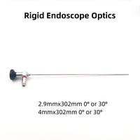 Medical Surgical Rigid Endoscope Cystoscope Cystoscopy Φ2.9mm Φ4mm 302mm 30° With Sheath Bridge Work Channel Forceps