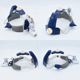 High Brightness Medical LED Wireless Surgery Headlamp Adjustable Rechargeable Two Battery