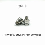 Medical Optical Fiber Adapter Interface Fit Stryker Wolf Olympus Endoscope Cold Light Source Interface Customizable