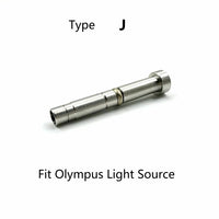 Medical Optical Fiber Adapter Interface Fit Stryker Wolf Olympus Endoscope Cold Light Source Interface Customizable