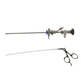 Medical Surgical Rigid Endoscope Cystoscope Cystoscopy Φ2.9mm Φ4mm 302mm 30° With Sheath Bridge Work Channel Forceps