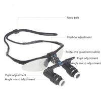 Medical 4.0X 5.0X 6.0X Kepler Binocular Glasses Magnifier Loupes  E.N.T. Examination