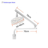 High Brightness Medical Surgical Veterinary Examination Shadowless LED Wall Install Lamp Light 36W 60W Touch Switch