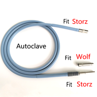 Medical  Φ4.8mm Endoscope Light Source Optical Fibers Cables  Fits Wolf Storz Interface Length 2.5m 3m Autoclave Customizable