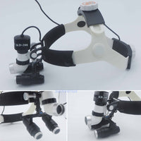 Medical High Brightness LED 5W Headlamp and 4.0X 5.0X 6.0X 6.5X Binocular Loupes Magnifiers