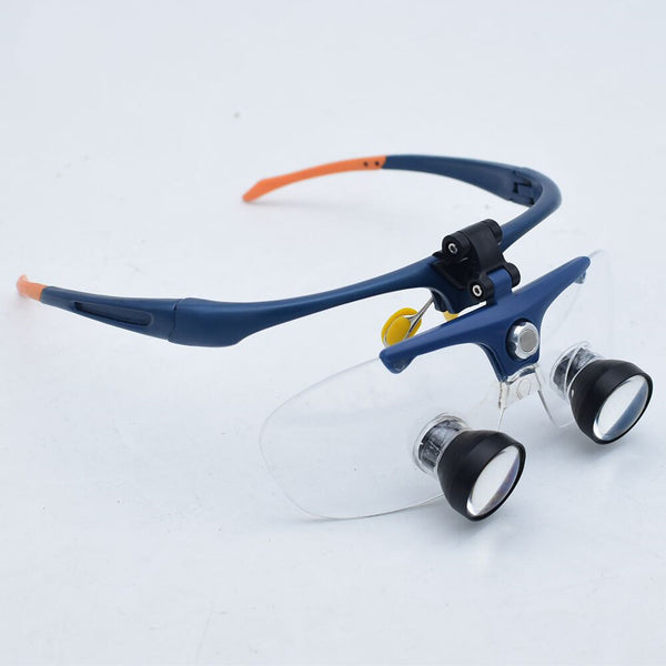 Medical  2.5X TTL Galileo Binocular Magnifier Loupes and LED Clip Headlamp