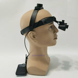 Medical Headband  LED Headlamp And 2.5X 3.5X Binocular Magnifier E.N.T.