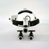 Medical Surgery LED Wireless Headlamp Headlight And 4.0X 5.0X 6.0X Binocular Loupes Magnifiers E.N.T. Examinations