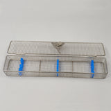 Medical Stainless Steel Wire Rigid Endoscope Disinfection Cage Net Box Autoclave Customizable