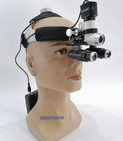 Medical High Brightness LED 5W Headlamp and 4.0X 5.0X 6.0X 6.5X Binocular Loupes Magnifiers