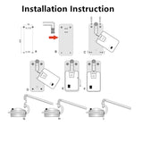 Medical LED 36W 12 Holes Wall Hanging Surgical Examination Shadowless Light Gynaecology Beauty Veterinary Pets