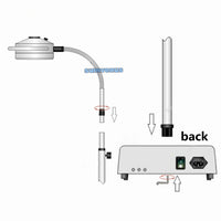 Medical LED 36W 12 Holes Mobile Wheeled Examination Shadowless Light Beauty Veterinary Adjustable