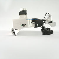 Medical Surgery LED Wireless Headlamp Headlight And 4.0X 5.0X 6.0X Binocular Loupes Magnifiers E.N.T. Examinations