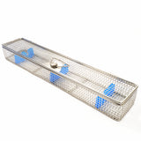 Medical Stainless Steel Wire Rigid Endoscope Disinfection Cage Net Box Autoclave Customizable