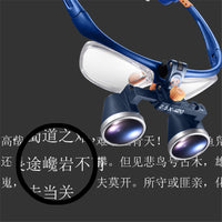 Medical 2.5X 3.5X Magnification Binocular Loupes Magnifiers with Removable Protective Glasses