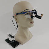 Medical  2.5X TTL Galileo Binocular Magnifier Loupes and LED Clip Headlamp