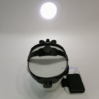 Medical Headband  LED Headlamp And 2.5X 3.5X Binocular Magnifier E.N.T.