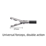 Medical Φ5mmX330mm Blue Endoscopes Laparoscope Laparoscopic Forceps