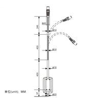 Medical LED 5W Table Wall Guide Rail Clip Examination Light