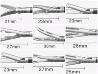 Medical Φ5mmX330mm Blue Endoscopes Laparoscope Laparoscopic Forceps