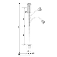 Medical High Brightness LED 9W Table Wall Guide Rail Clip Examination Light Beauty Veterinary Adjustable