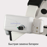 Medical Surgery LED Wireless Headlamp Headlight And 4.0X 5.0X 6.0X Binocular Loupes Magnifiers E.N.T. Examinations