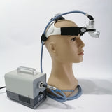 Medical High Brightness Optical Fiber Headlamp Headlight ENT