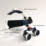 Medical 2.5X 3.5X Headband Binocular Loupes Magnifiers E.N.T. Examinations