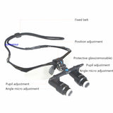 Medical Surgery LED Wireless Headlamp Headlight And 4.0X 5.0X 6.0X Binocular Loupes Magnifiers E.N.T. Examinations