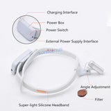 Medical Ultra-Light Silicone LED Wireless Filter Headlamp Headlight E.N.T. Examinations